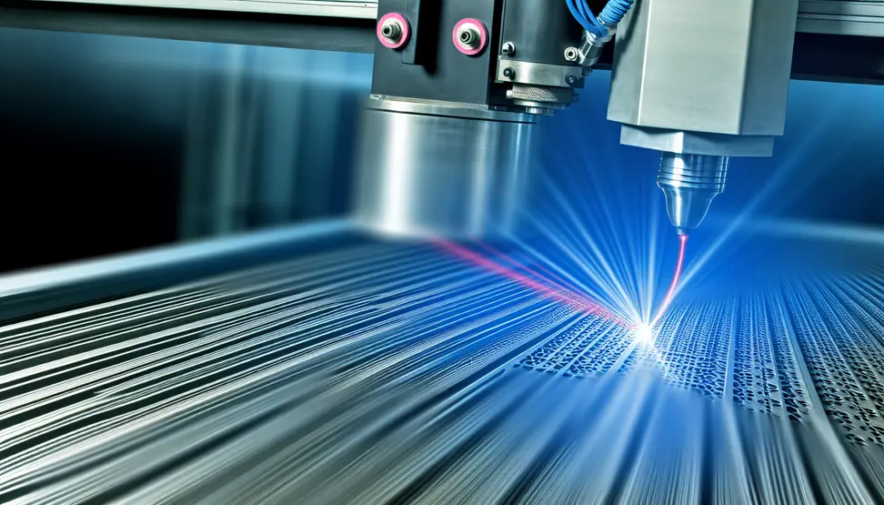 An advanced dynamic beam laser showcasing precise control over beam intensity and shape.