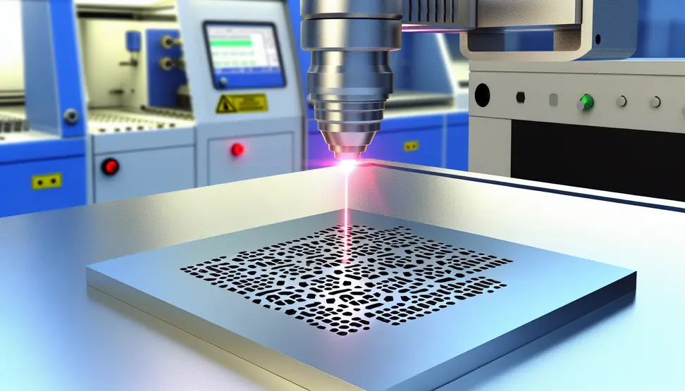 A laser marking machine frame designed for high rigidity and structural integrity.