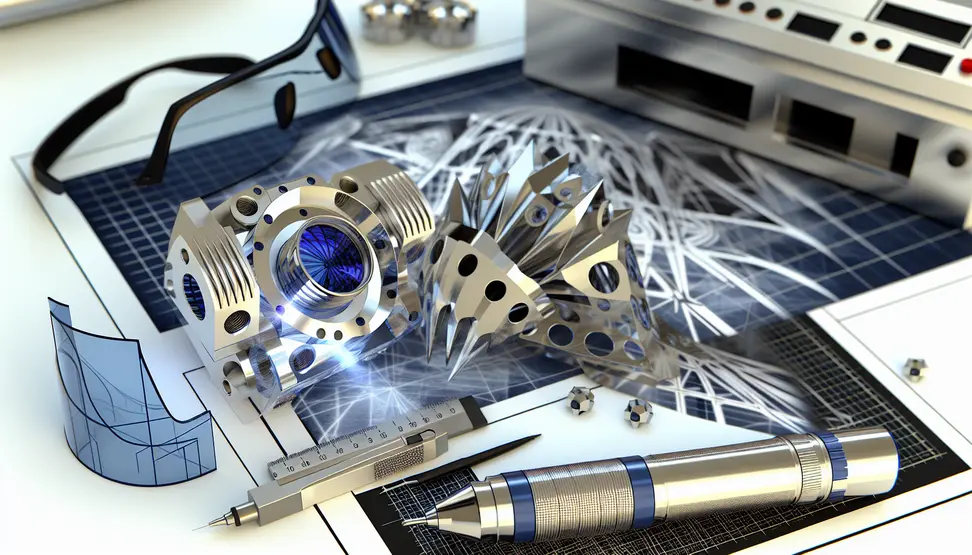 A 3D LiDAR scanner mapping a structure for precise laser system alignment.