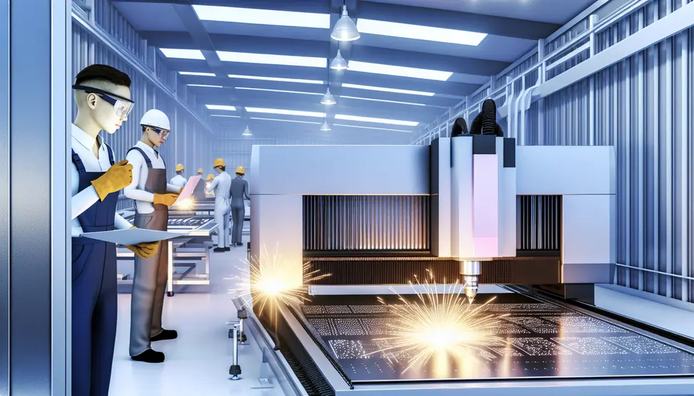 Advanced laser cutting technology enables factories to scale and diversify production with precision.